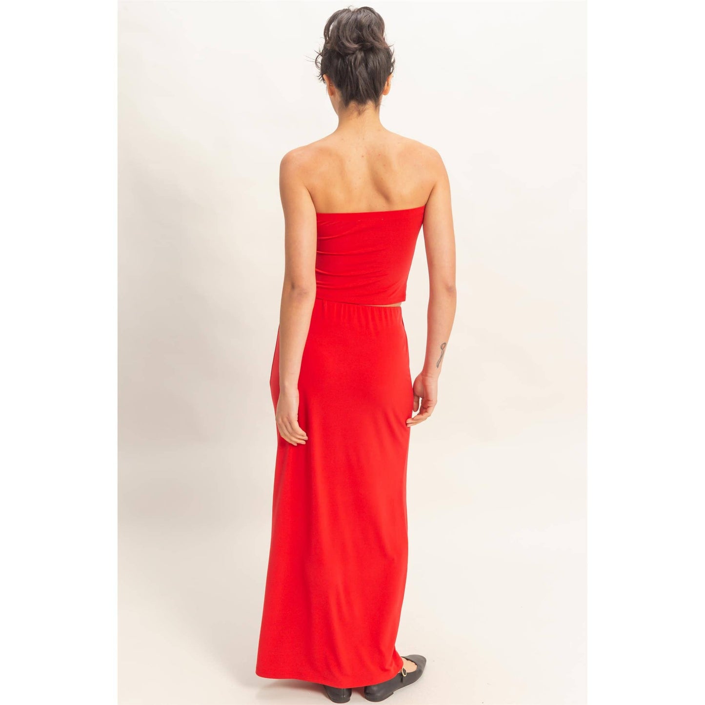 Tube Top And Maxi Skirt Set