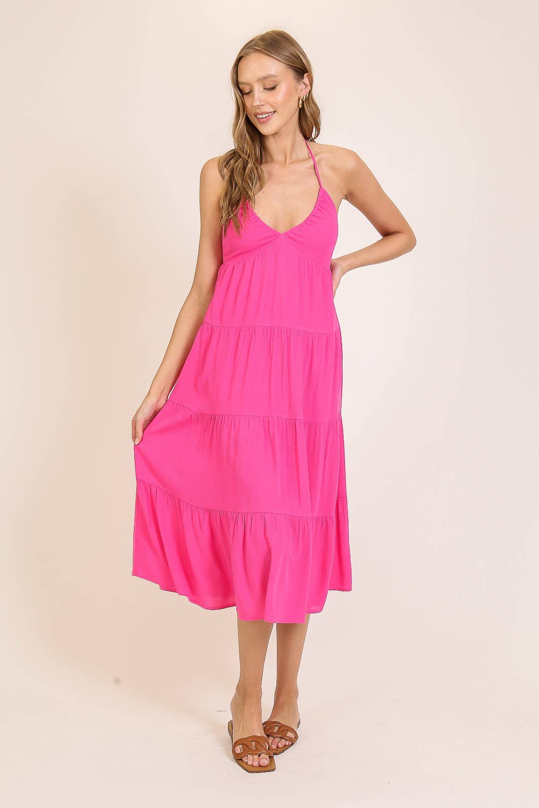 Summer Days Halter Maxi Dress