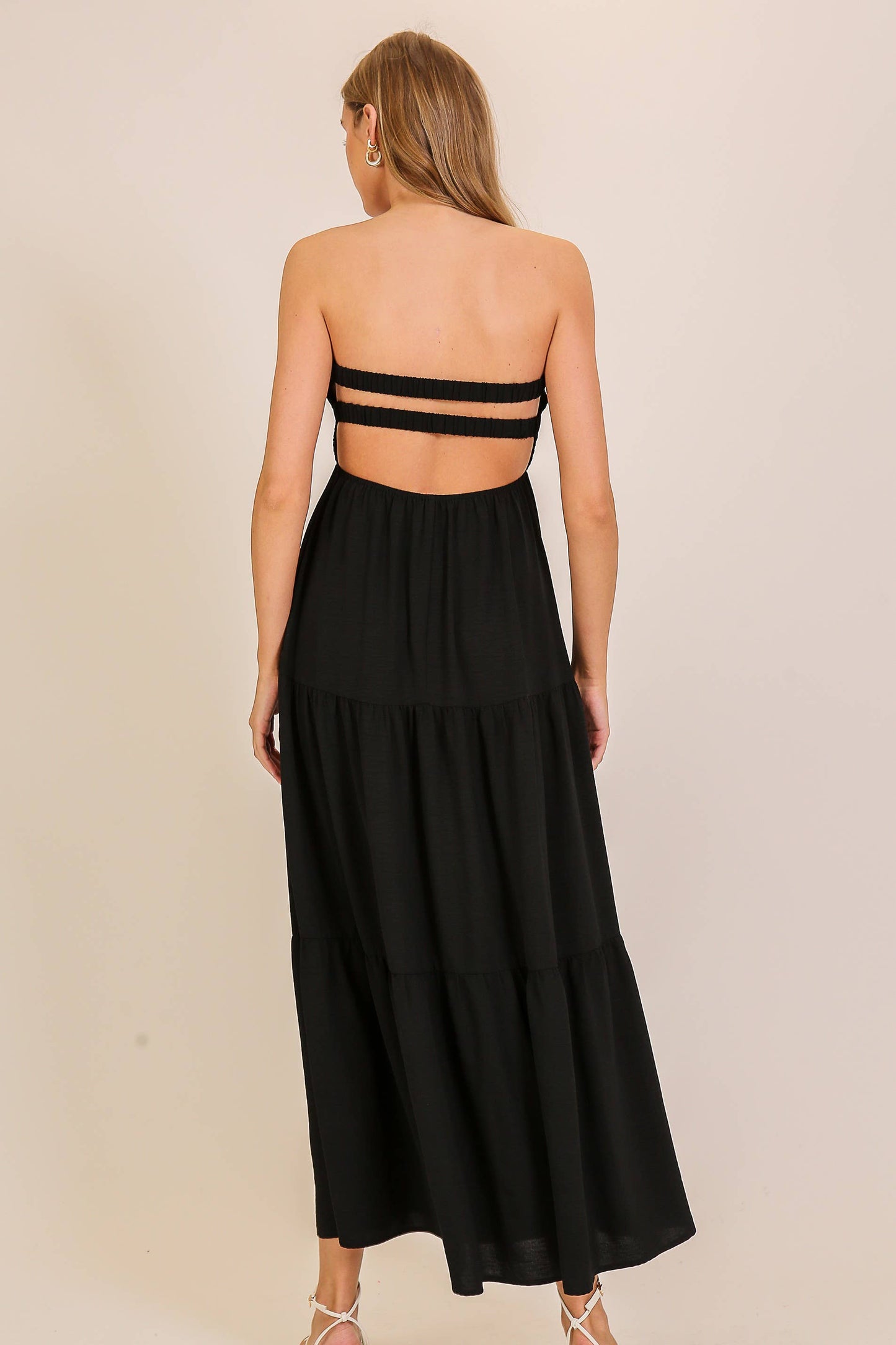 Brunch Babe Cutout Airflow Maxi Dress