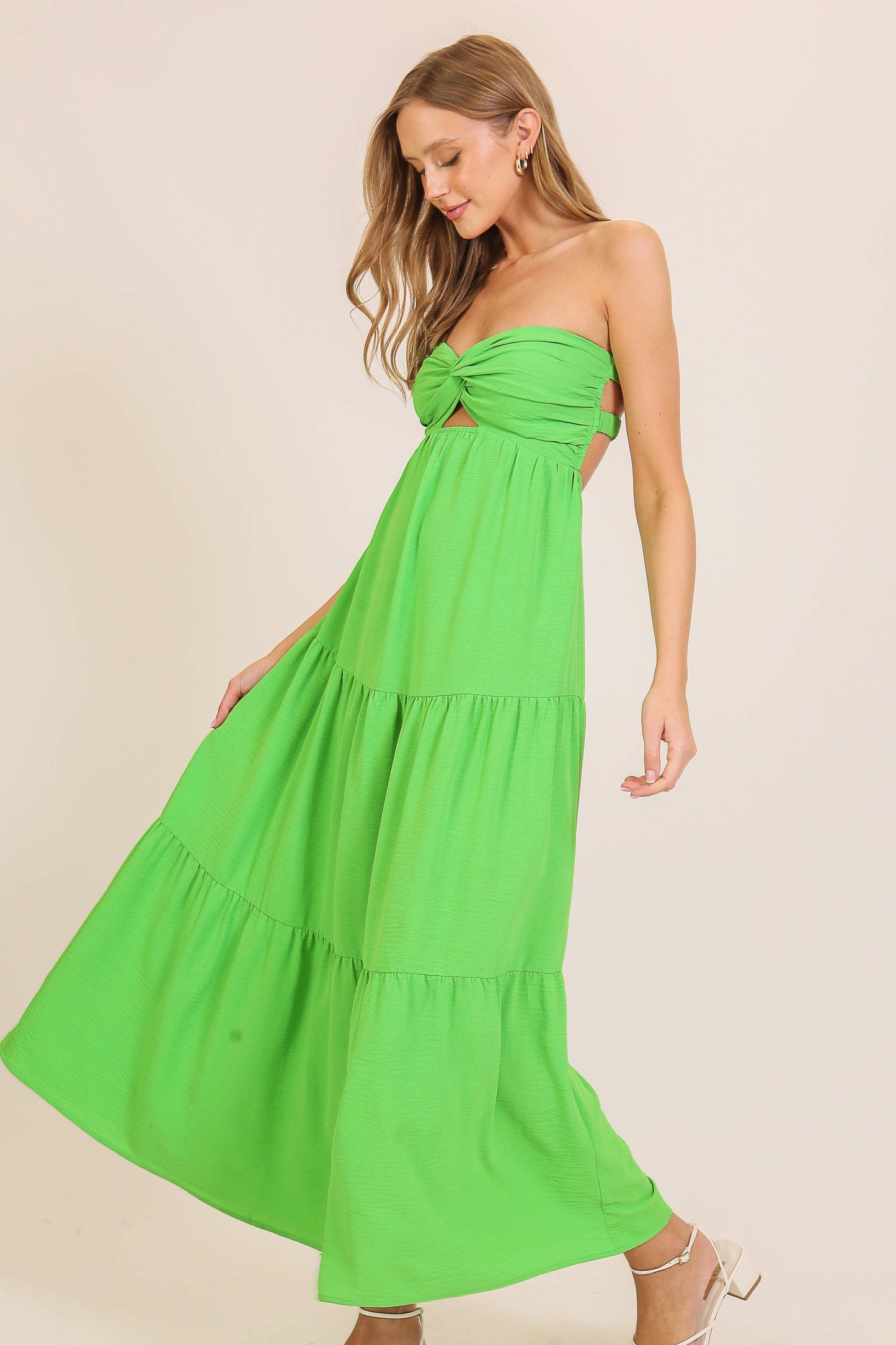 Brunch Babe Cutout Airflow Maxi Dress