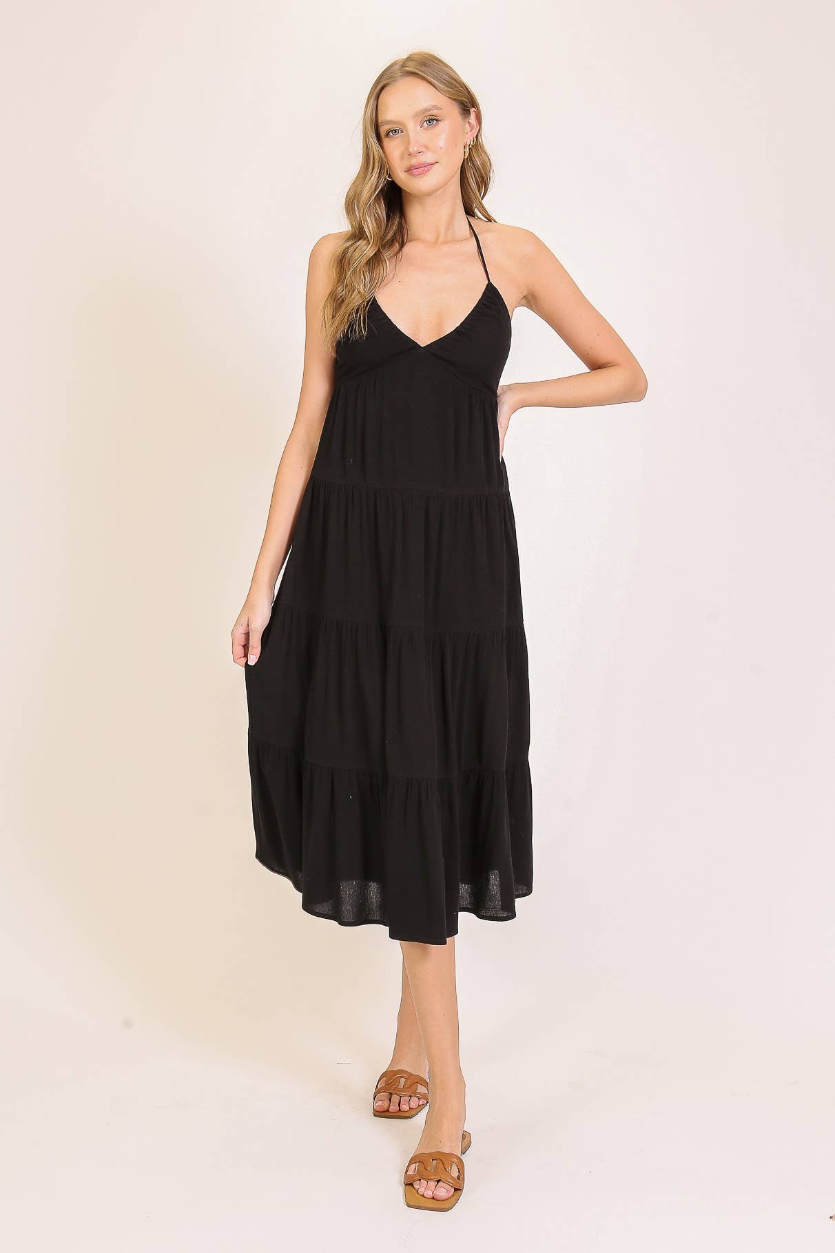 Summer Days Halter Maxi Dress