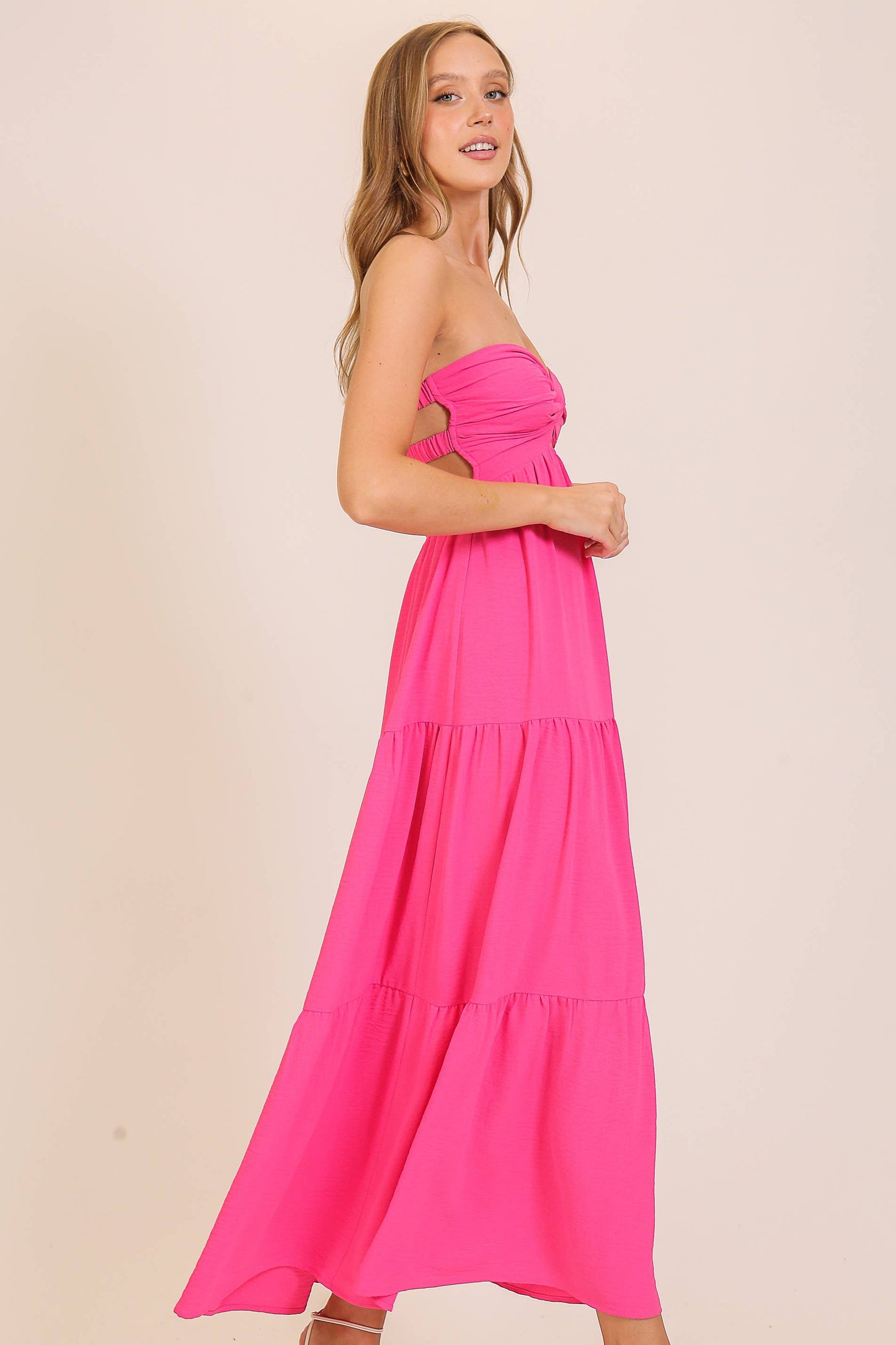 Brunch Babe Cutout Airflow Maxi Dress
