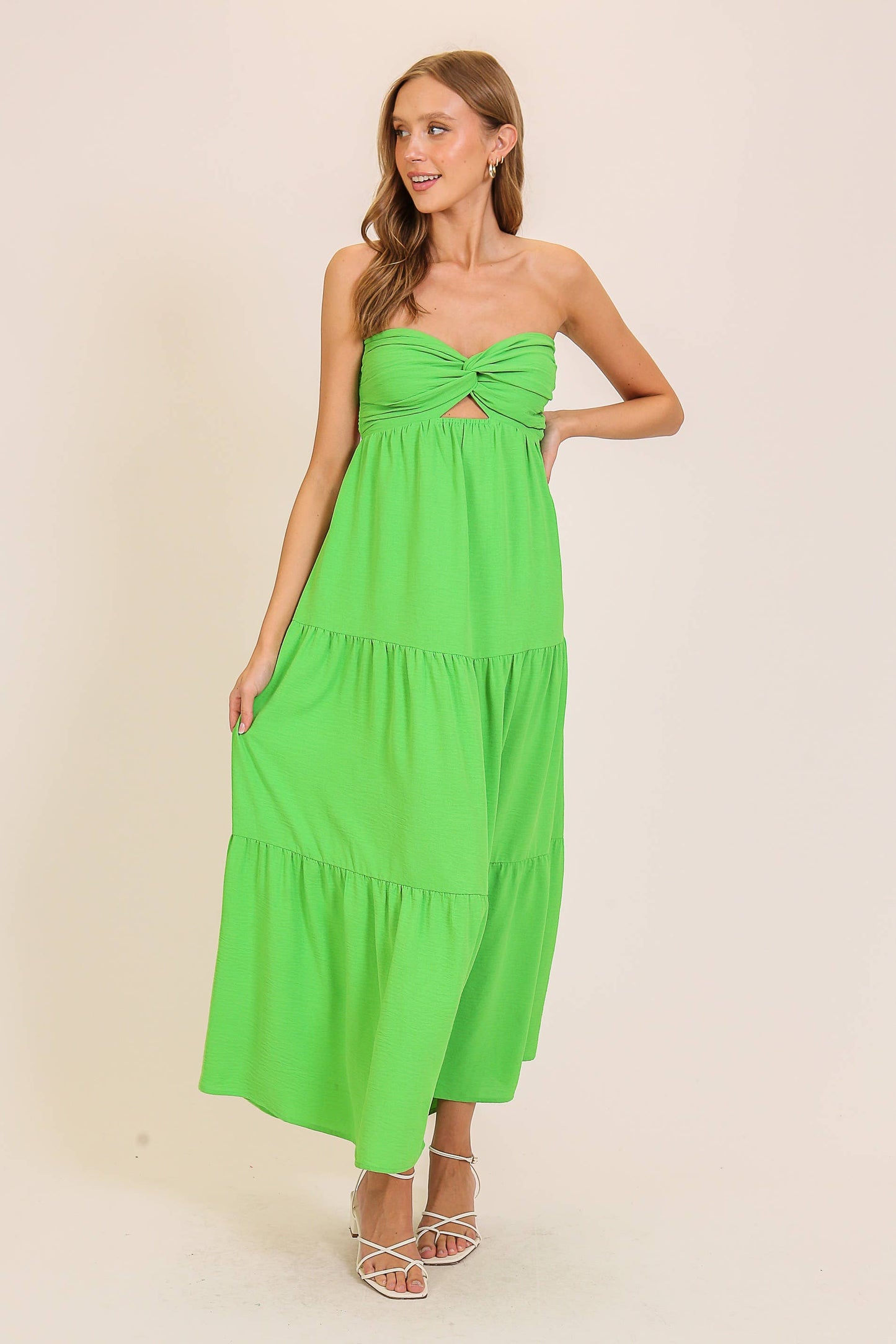 Brunch Babe Cutout Airflow Maxi Dress