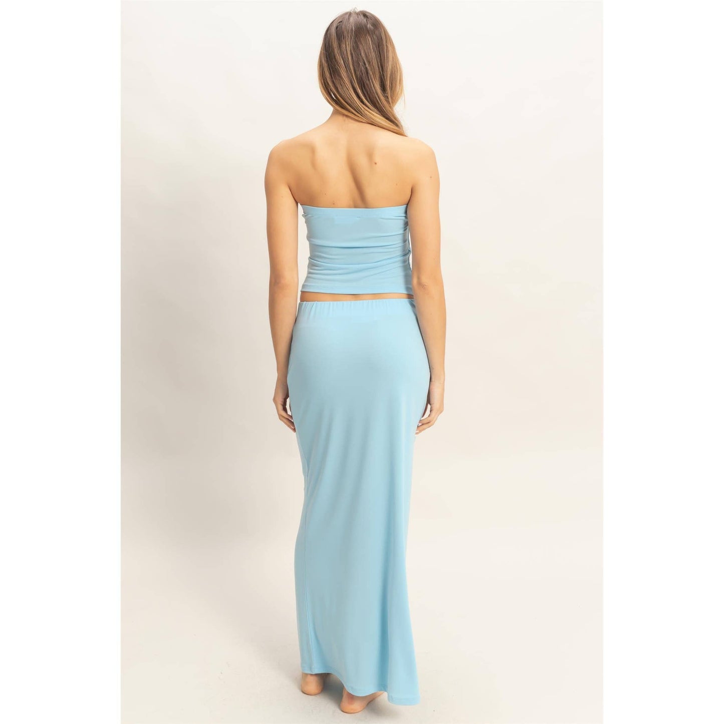 Tube Top And Maxi Skirt Set
