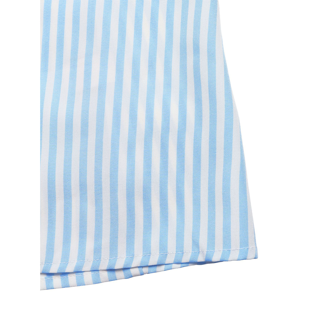 Striped Backless Sleeveless Halter Maxi Dress BFZY1904