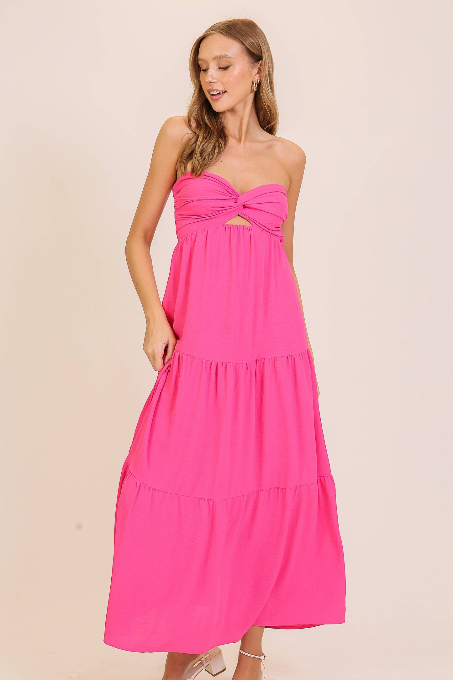 Brunch Babe Cutout Airflow Maxi Dress
