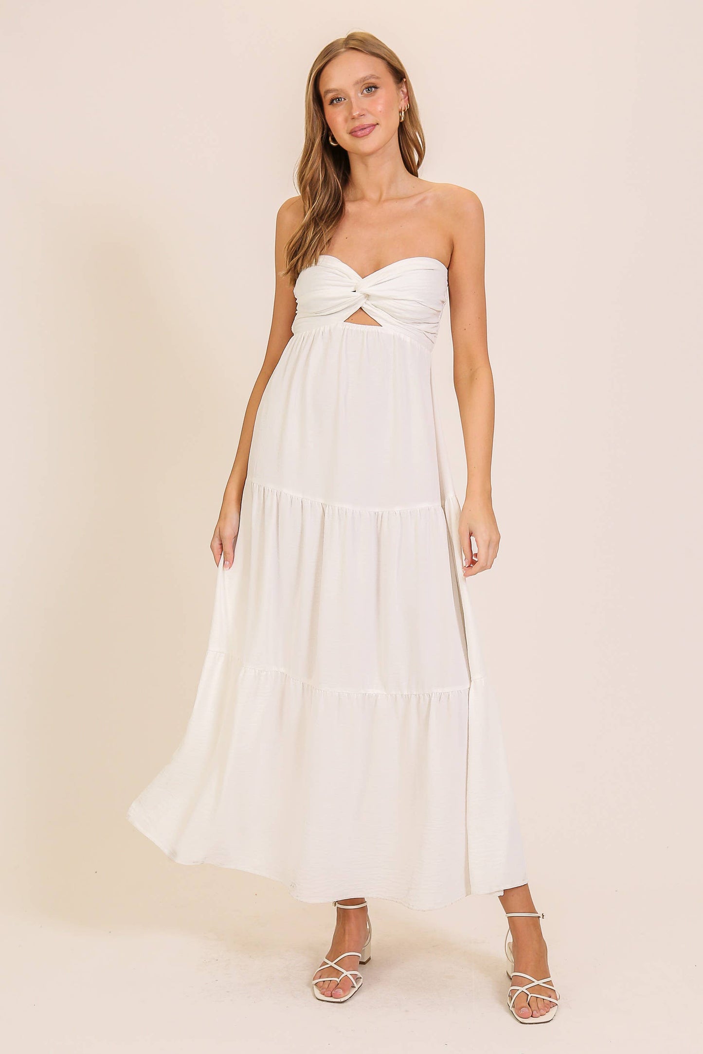 Brunch Babe Cutout Airflow Maxi Dress