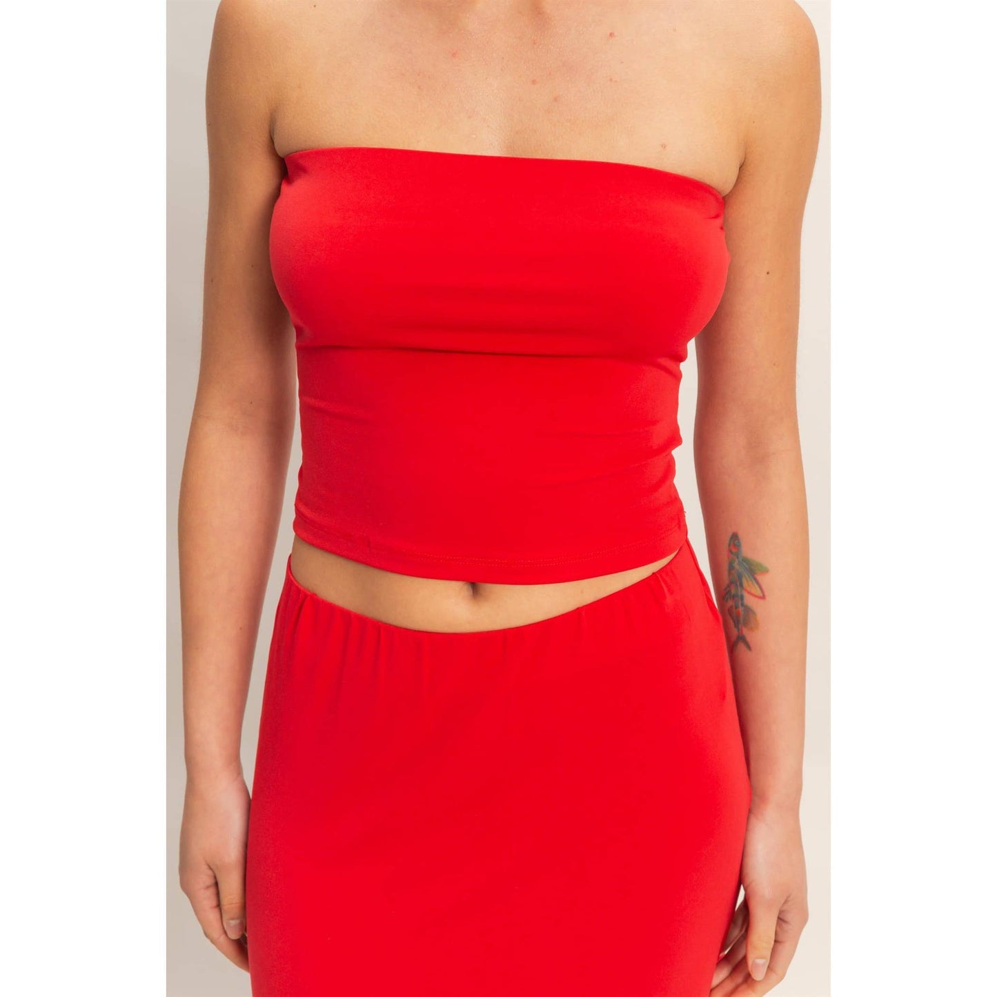 Tube Top And Maxi Skirt Set