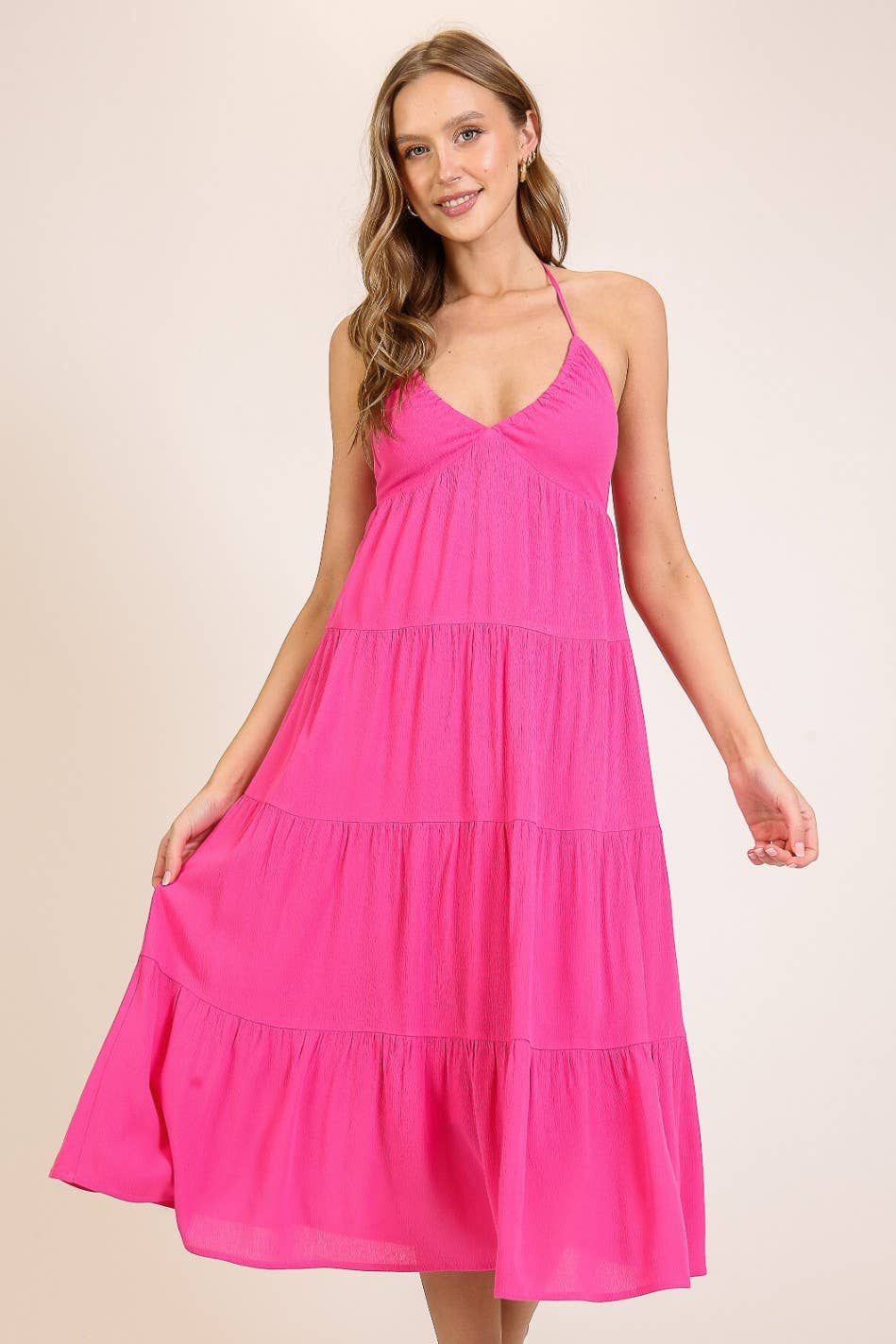 Summer Days Halter Maxi Dress