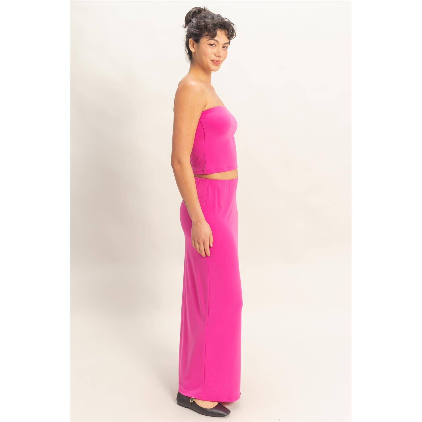 Tube Top And Maxi Skirt Set