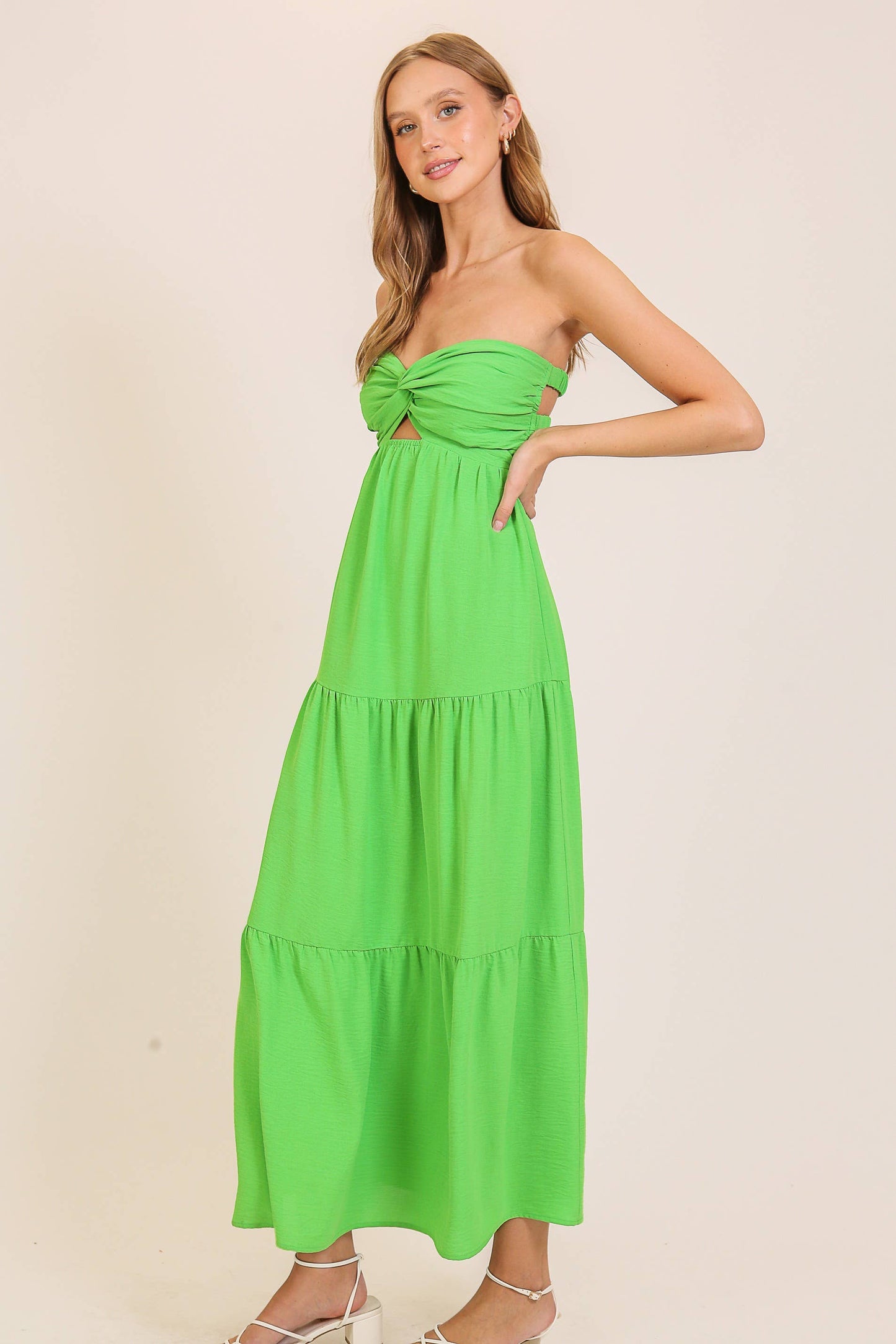Brunch Babe Cutout Airflow Maxi Dress